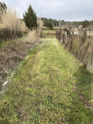 Réaménagement d’un chemin d’accès sur Saint Laurent des Arbres